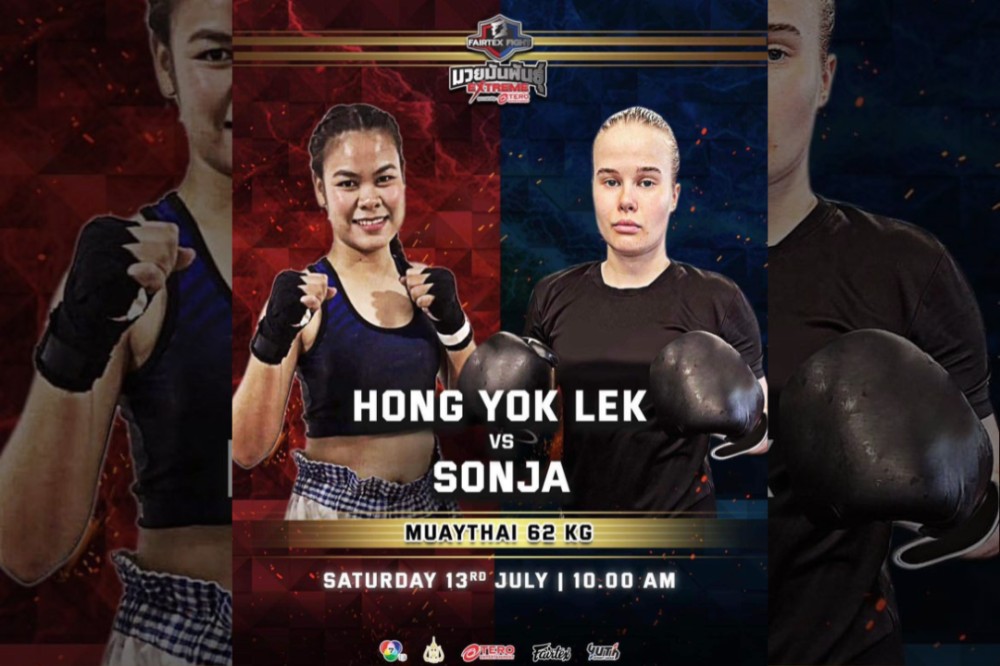 Sonja Anderson võistleb 13. juulil Lumpinee Stadiumil